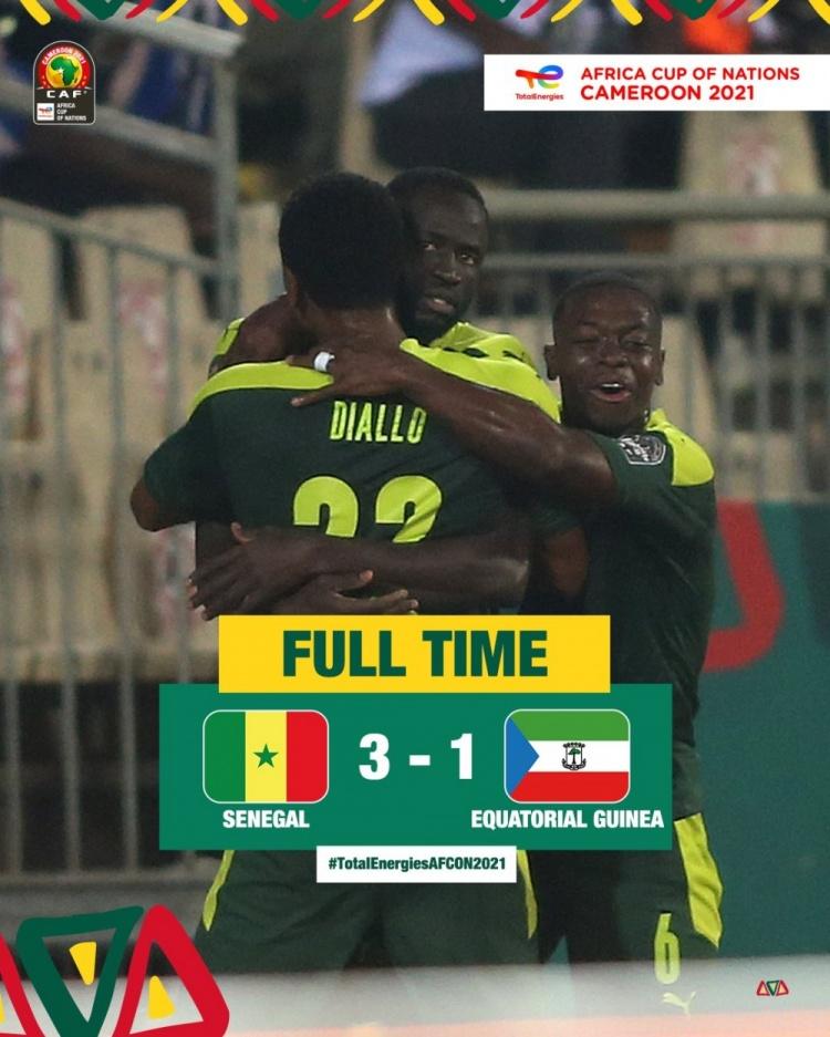 非洲杯-马内献助攻库亚特萨尔进球 塞内加尔3-1赤道几内亚晋级