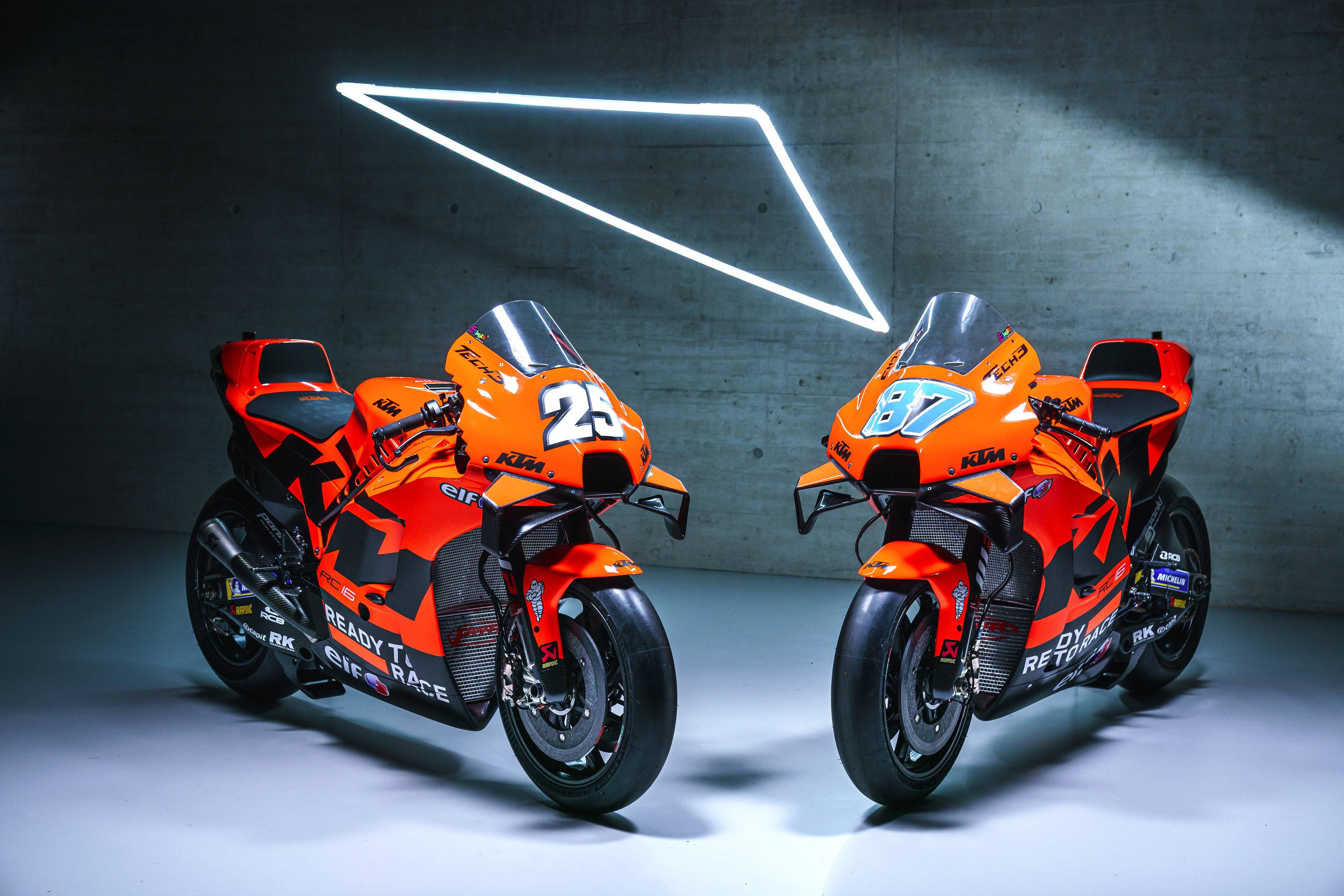 MotoGP 2022：KTM MotoGP Tech3 车队的 RC16