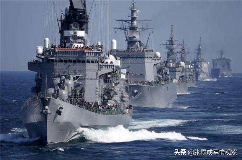 敲山震虎？中俄发表联合声明后 20艘俄军战舰穿越敏感的宗谷海峡
