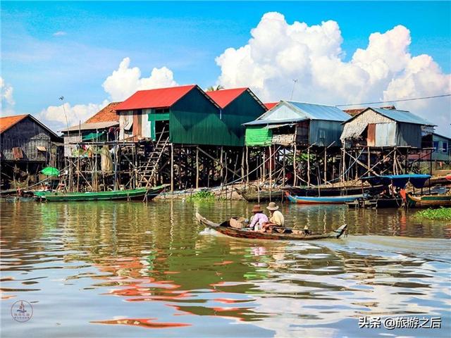 柬埔寨绚丽的母亲湖，<span class=