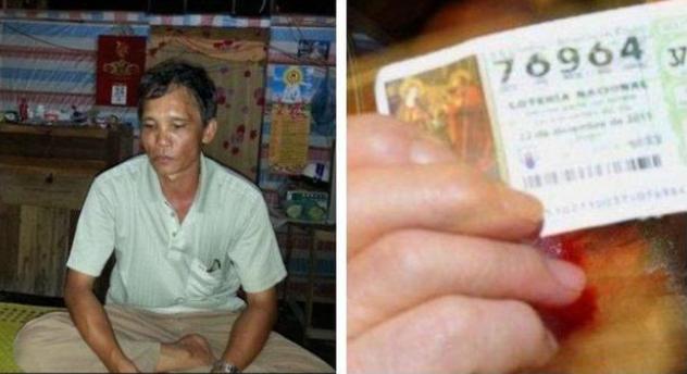 越南男子因太穷遭妻子抛弃，离婚后买彩票中了75亿