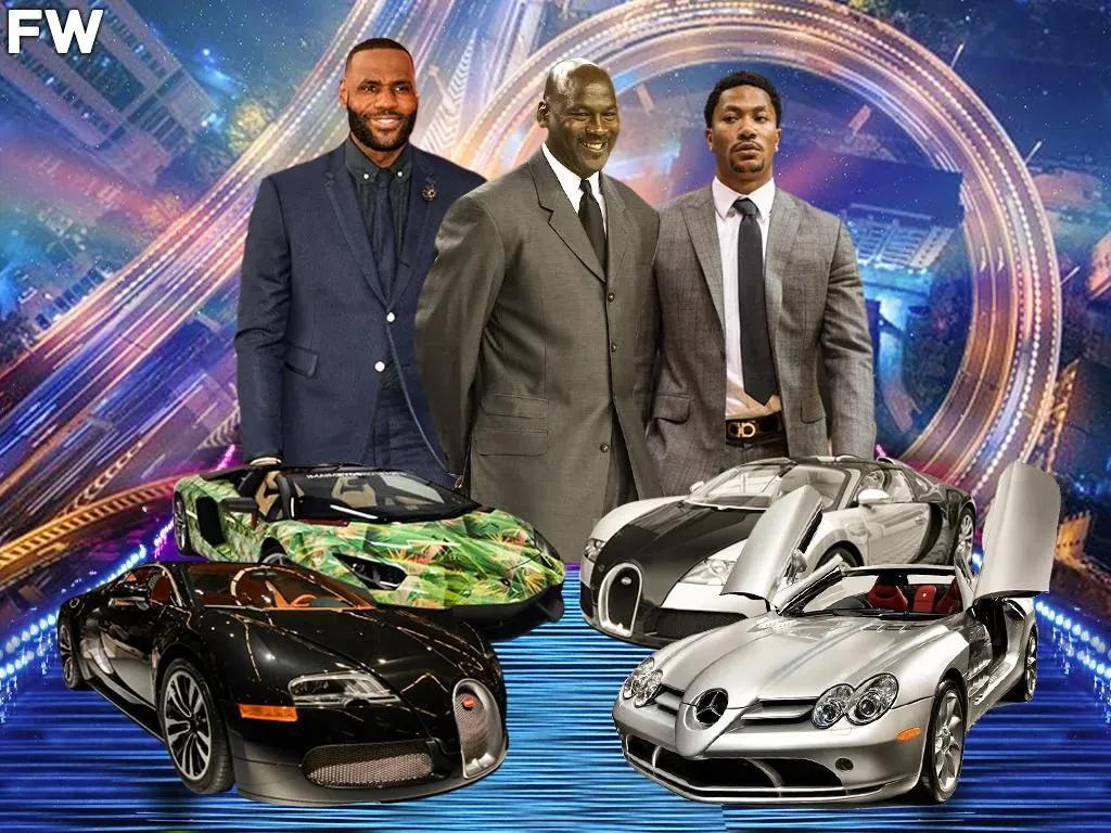 美媒列出了NBA球员中最昂贵的15辆豪车，詹姆斯拥有三辆