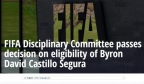 FIFA官方：驳回智利上诉，厄瓜多尔可照常参加世界杯