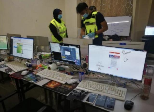 国内一在线赌博集团被马来西亚警方捣毁，逮捕54人