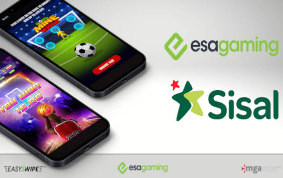 ESA Gaming 在意大利推出带有剑麻的 EasySwipe博彩游戏