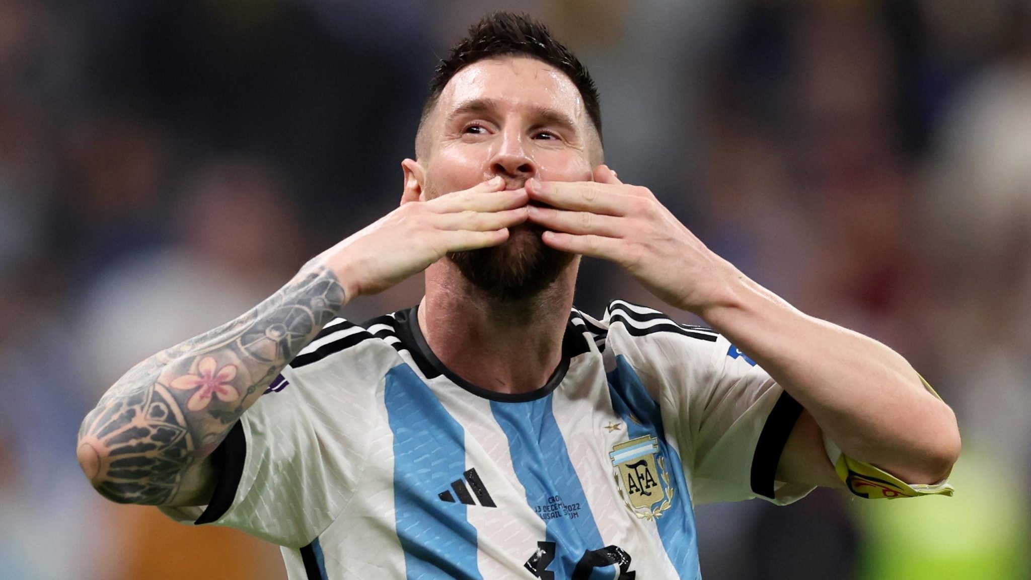 国际足联世界杯：梅西、阿根廷是新的世界冠军

