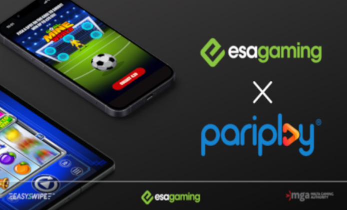 ESA Gaming的EasySwipe产品组合加入了Pariplay Fusion