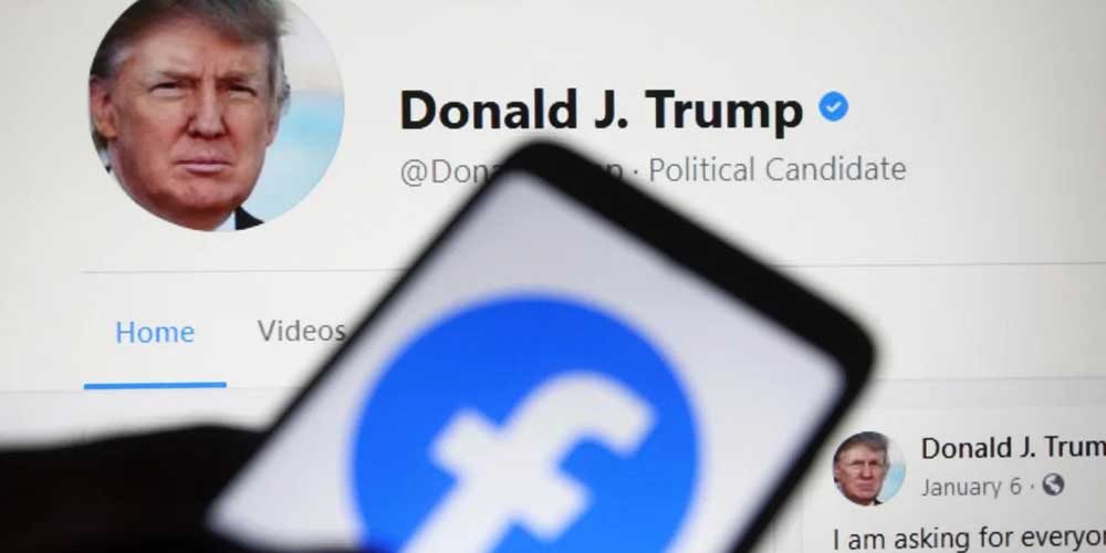 特朗普将通过脸书脸书和Instagram来恢复形象