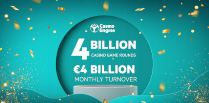 5月，EveryMatrix与CasinoEngine的月营业额达到€的40亿英镑