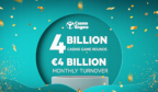 5月，EveryMatrix与CasinoEngine的月营业额达到€的40亿英镑