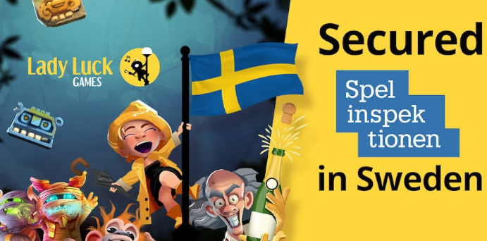 幸运女神游戏在瑞典获得认证，席卷市场