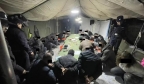 搭建帐篷进行赌博，临洮公安抓获涉赌人员25人