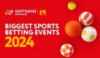 SOFTSWISS分享了2024年的56项主要体育博彩赛事